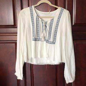 embroidered blouse